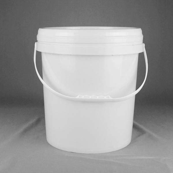 Buy 20 Ltr White 5 Gallon Bucket With Lid at wholesale prices