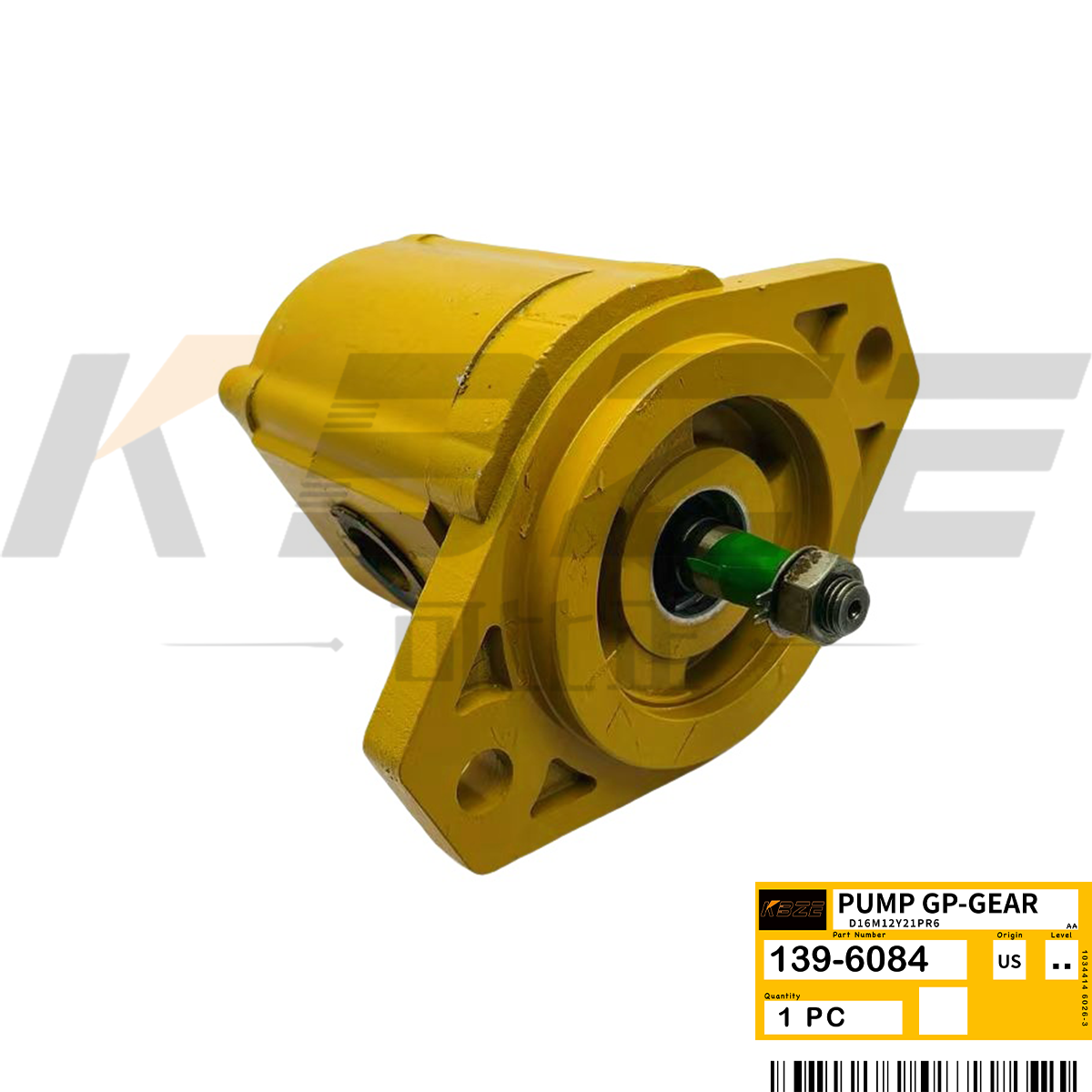 KBZE BRAND CAT IT38G 938G 950G CA1396084 139-6084 1396084 HYDRAULIC GEAR PUMP