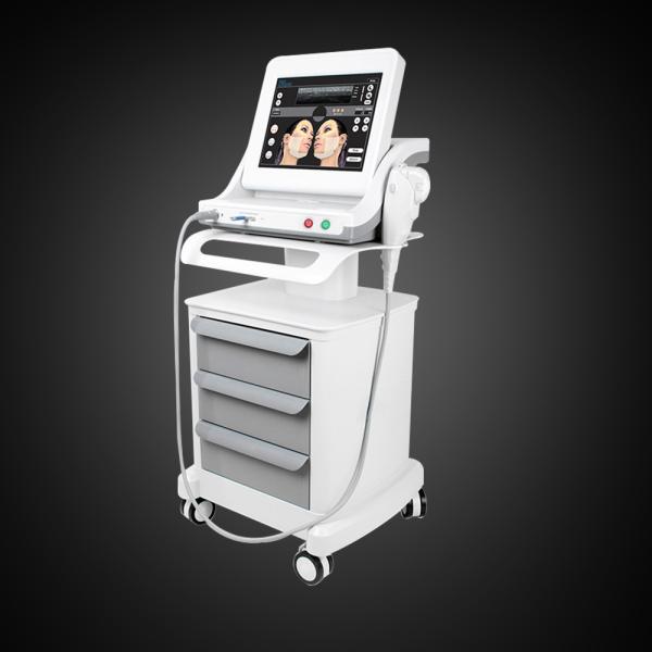 Buy White Non Invasive Face Lift HIFU Machine at wholesale prices