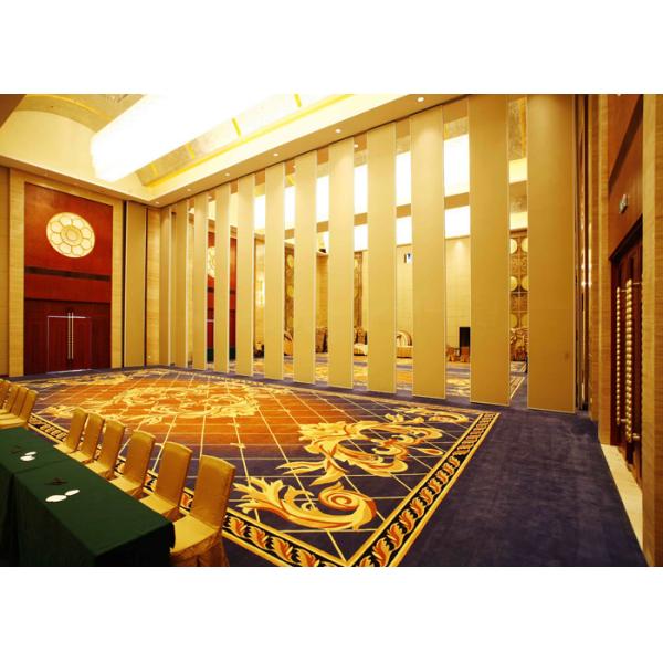 Buy Folding Operable Partitions ,  Office  Aluminum Sliding Doors , Room Dividers For Hotel at wholesale prices