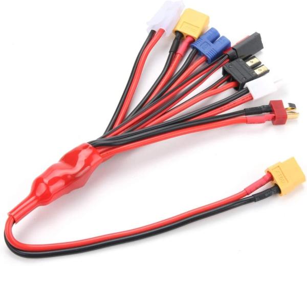Buy Durable Silicone Lipo Charging Cable , Multipurpose RC Charger Leads at wholesale prices
