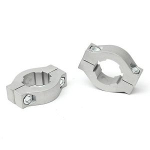 DYE28-03 6005 T6 Aluminum Tube Fittings Lean Pipe Slider Horizontal Located Ring