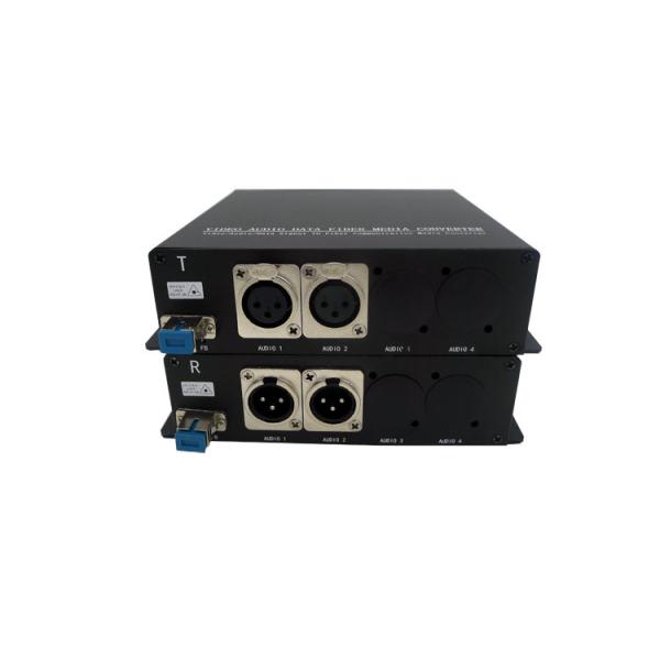 Buy Mic audio and line-level banlanced audio over fiber converter at wholesale prices