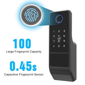 Home Security Fingerprint Tuya Smart Lock APP Door Lock Remote Control