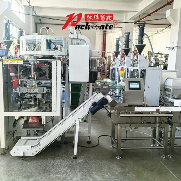 Double High speed Single lane Small Pouch wet and dry powder Automatic Packaging