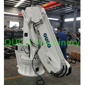 10m CCS Folding Boom 1t Compact Pedestal Jib Crane