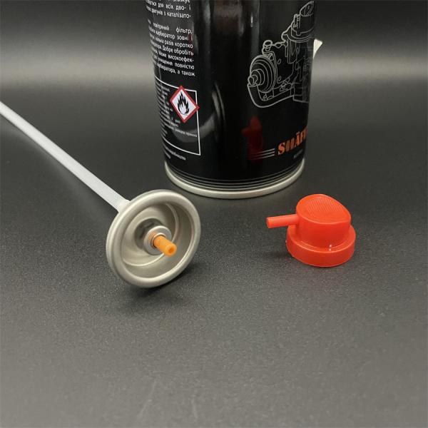 Innovative 360 Degree Aerosol Valve With Actuator for Fabric Refreshers and Delicate Textiles with Ultra-Light Mist and Non-Staining Formula