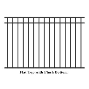 China flat top pool fencing Flat Top Pool Fencing on sale