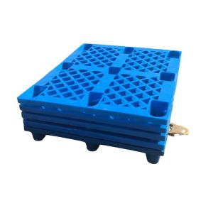 Light Duty Recycled HDPE Nine Feet Nestable One Way Export Plastic Pallet 4 Way