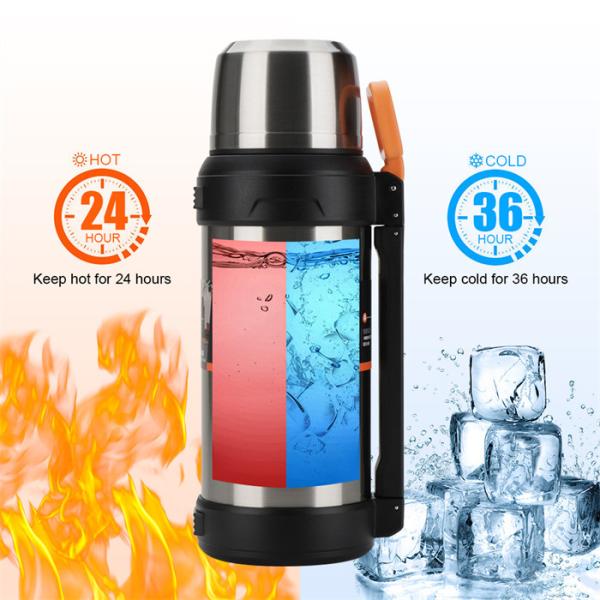 Thermal Insulation Vacuum Travel Pot For Self-Driving Travel