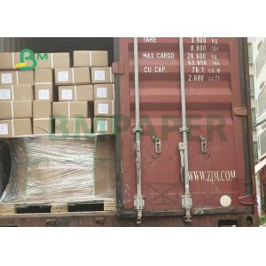 24'' or 36'' Width 20LB CAD Bond Paper White / Blue Color For Engineering Plans