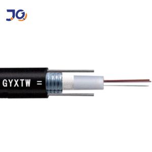 China outdoor single mode G652D 4 6 8 12 16 24 core armoured fiber optical cable with steel wire fibra optic gyxtw on sale