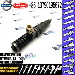 Diesel engine fuel injector 33800-84410 BEBE4C09102 with genuine quality