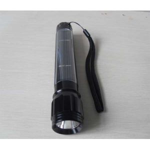 1LED solar flashlight