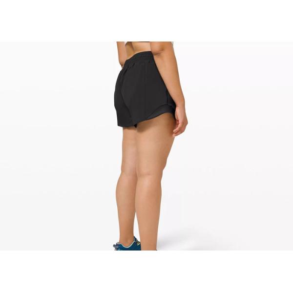 Buy Elastic Waist Band Women'S Running Shorts With Liner at wholesale prices