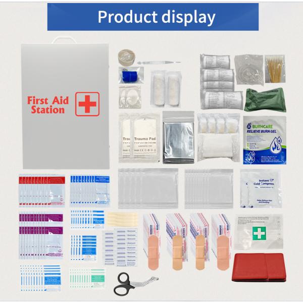 Emergency Metal First Aid Cabinet Class I First Aid Wall Cabinet ODM
