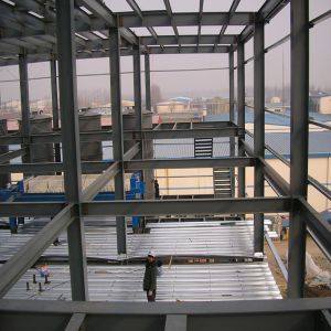 Galvanized Steel Structure Hangar with Sandwich Panel Cladding