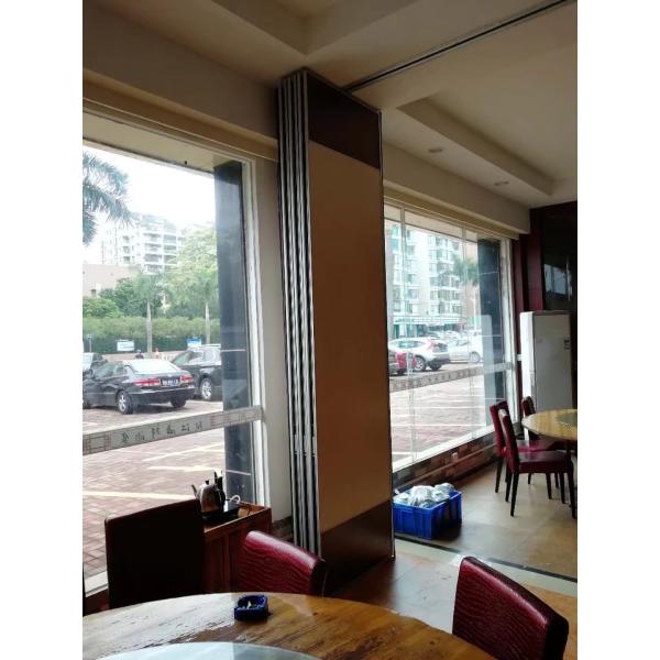 Sound Proof Office Sliding Acoustic Room Divider Wall with Aluminium Frame