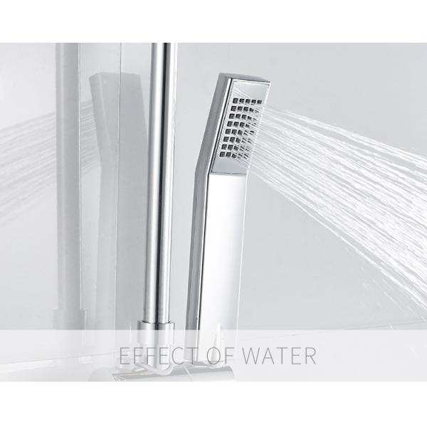 High Quality Chrome Square Handheld Shower