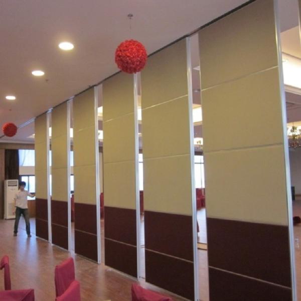 Sound Proof Operable Folding Partition Walls for Ballroom / Hotel 85 mm