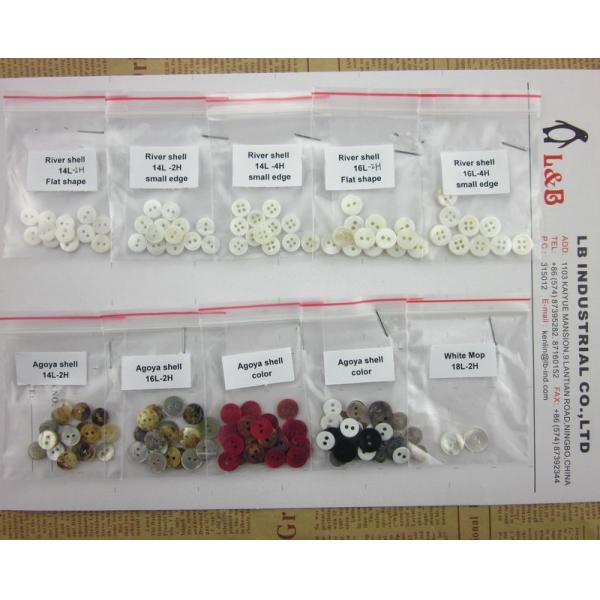 Factory wholesale high quality akoya 2 holes round natural agoya shell button for shirt dress