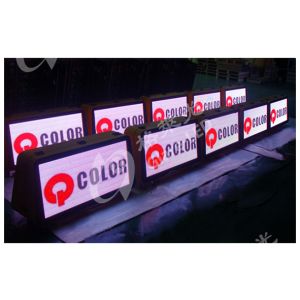 4G P5 Vehicle Top Advertising Taxi Roof Top LED Sign Top Variable Message