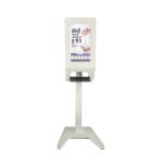 Hand Sanitizer IPS 8ms 350cd/M2 Lcd Advertising Display