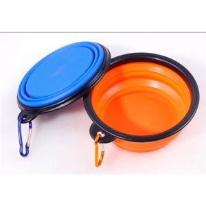 Large 80g Pet Feeder Bowl 1100ml Collapsible Water Bowl