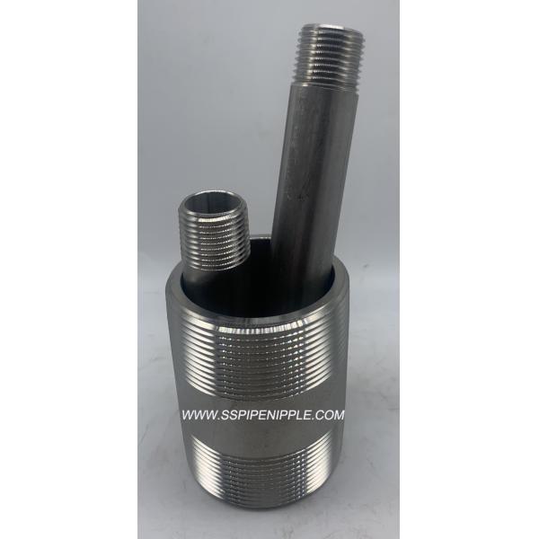 Buy Industrial Stainless Steel Nipple Fittings Construction Machine Building Use at wholesale prices