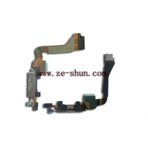 Quality Iphone 4G Cell Phone Flex Cable Plun In White for sale