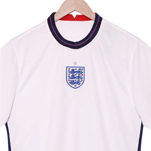 England 2020 home retro football jersey supports team customization
