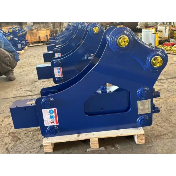 Side Type Soosan Heavy Duty Cat Volvo Excavator hammer rock breaker 75mm Diameter 4-Ton