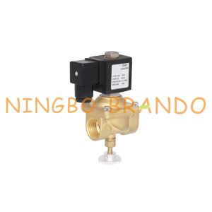 1/2 3/4 1 Inch Electric Bass Solenoid Valve For Natural Coal Gas 12V 24V DC 120V