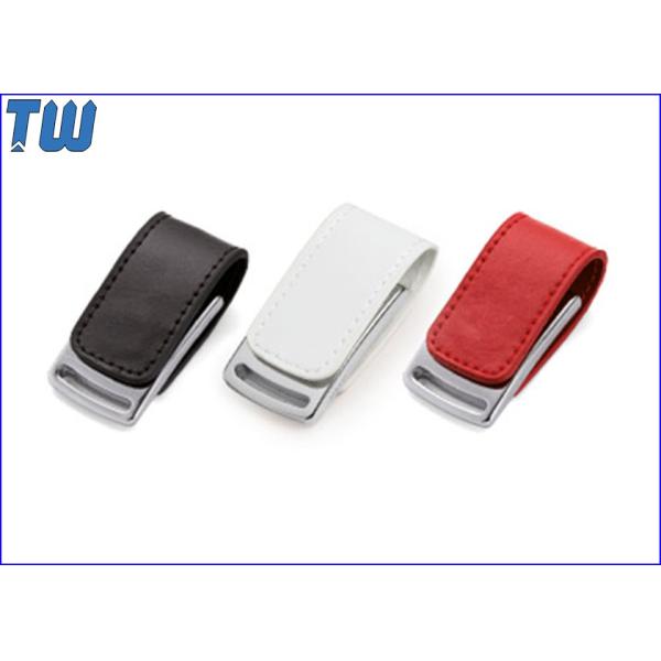 Buy Gadget Metal Body 32GB Pen Drives Leather Cover Magnet Connect at wholesale prices