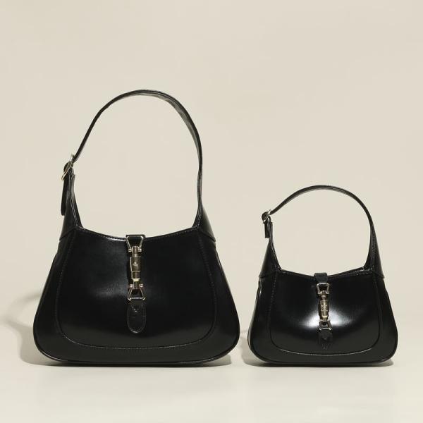 Buy Black Underarm Handbags For Women Genuine Leather Small Bags at wholesale prices
