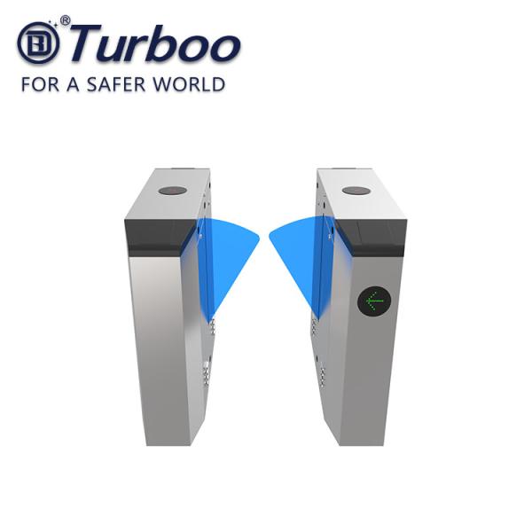 Multiple Sensors Flap Barrier Turnstile Access Control For Metro Station