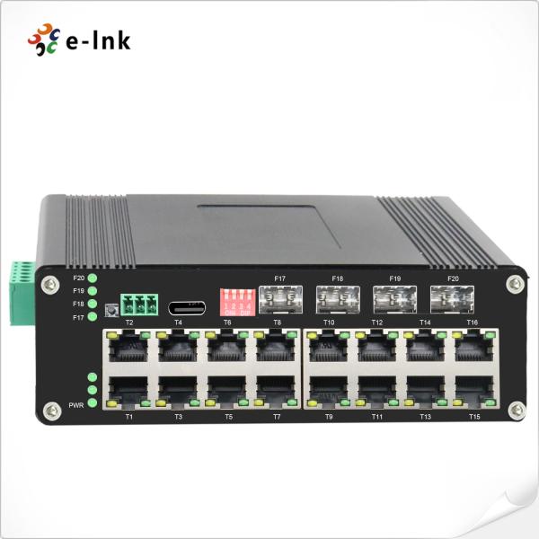 Buy Managed Industrial Hardened Ethernet Switch with PoE for IP Cameras And Wireless Access points at wholesale prices