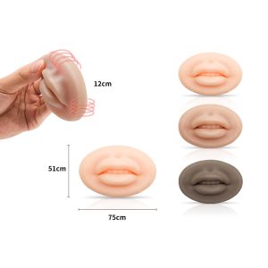 Soft Silicone Lip Permanent Makeup Practice Skin Microblading Tattoo Skin
