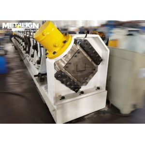 3-4mm Heavy Steel U Post Roll Forming Machine With Inline Punching And Stop Cut