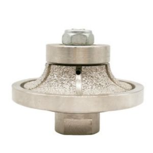 Professional Vacuum Brazed Diamond Router Bit For Stone Polishing