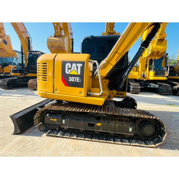 0.33 CBM CAT 307E2 Secondhand Caterpillar Excavator Japan Made Used Crawler Excavator 7 Ton Construction Machinery