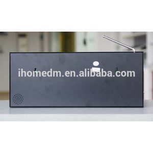 Wireless patients button and nurse station indicate lights display panel