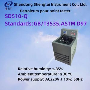 Automatic Portable Petroleum Pour Point Tester High Precision