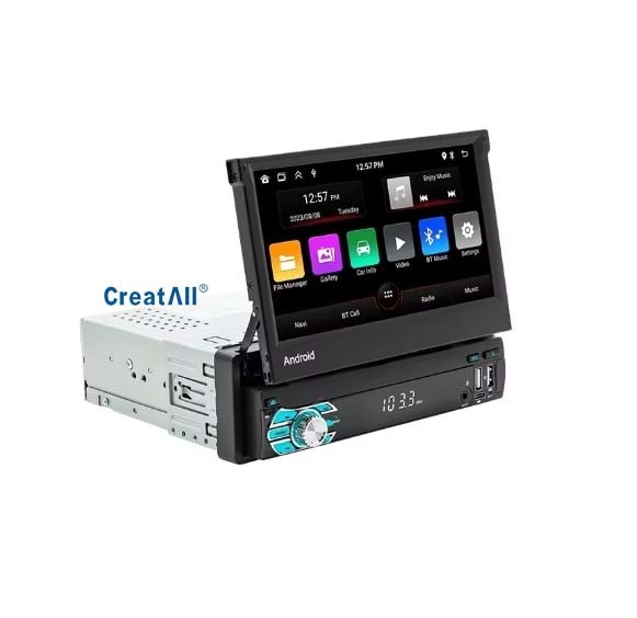 China Creatall All-in-One 7 Inch Android Auto GPS Navigation Retractable Screen HD Rearview Wireless CarPlay for Automotive Use on sale China Creatall All-in-One 7 Inch Android Auto GPS Navigation Retractable Screen HD Rearview Wireless CarPlay for Automotive Use on sale