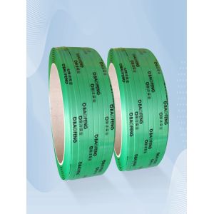 China PET Polyester Plastic Packing Belt Strapping Band For Carton Packaging on sale