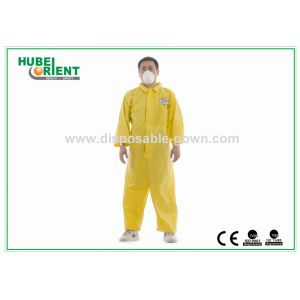 China Sanitary Non Irritating 22gsm Disposable SMS Coverall on sale