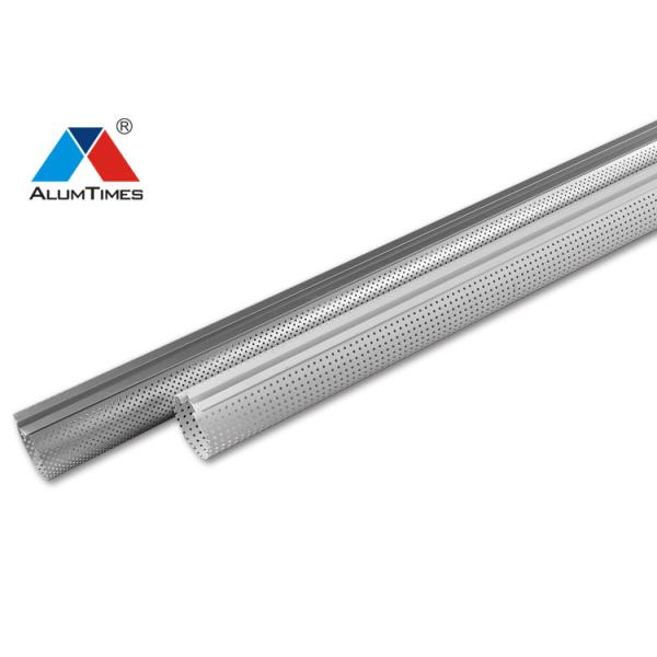 Buy Round Pipe False Aluminium Baffle Ceiling With PVDF Coated at wholesale prices