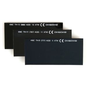 China Dust Working EN166 3mm Shade 12 Welding Glasses Hardened on sale