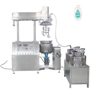 High Shear Vacuum Mixer Petroleum Jelly Paraffin Petrolatum Making Emulsifier