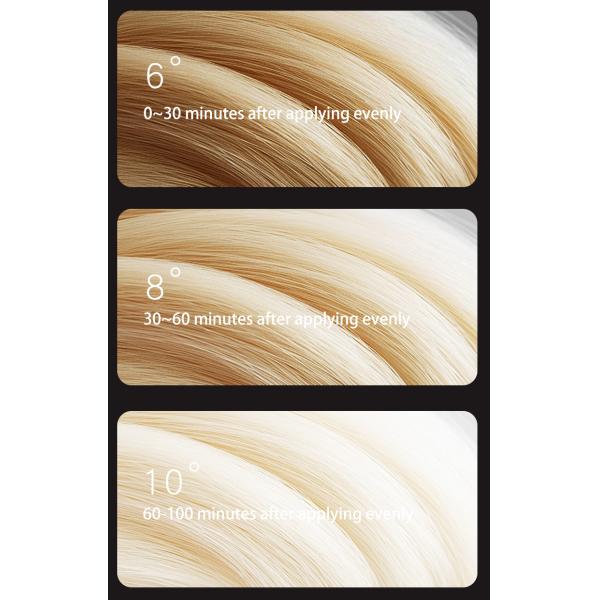 Nourishing Hair Bleaching Cream for Professional Stylists and Salons Fading and Long-Lasting Results
